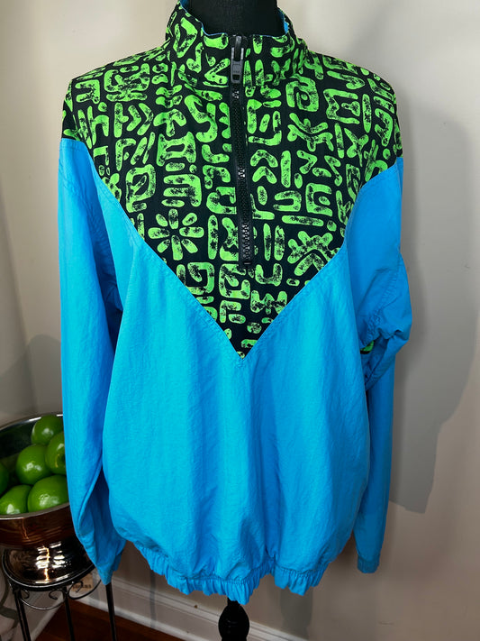 Vintage Pullover Bomber