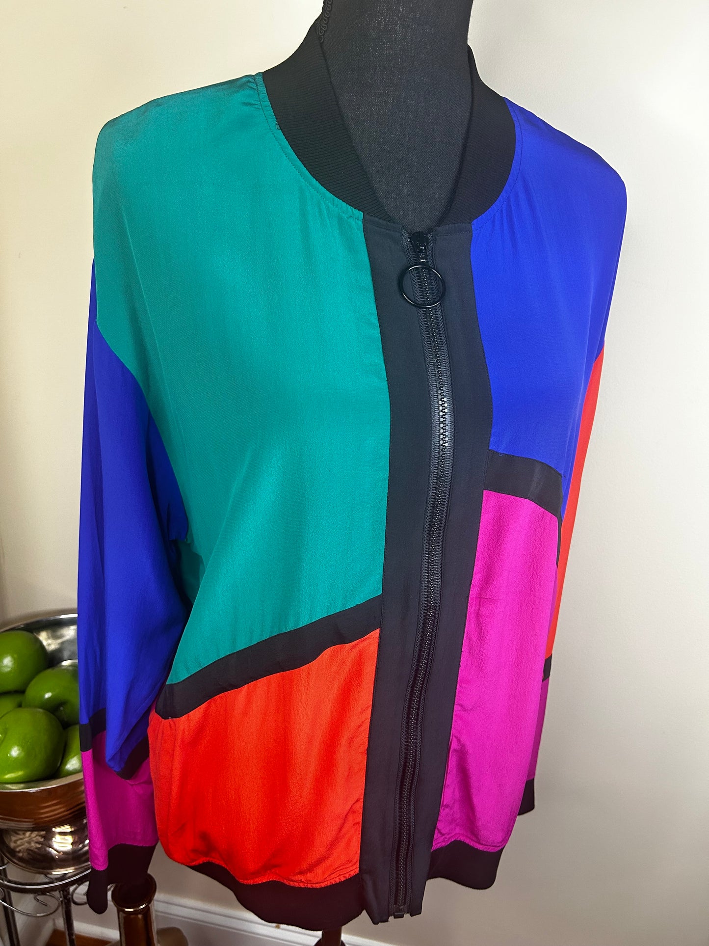 Pia Rucci Colorblock Bomber