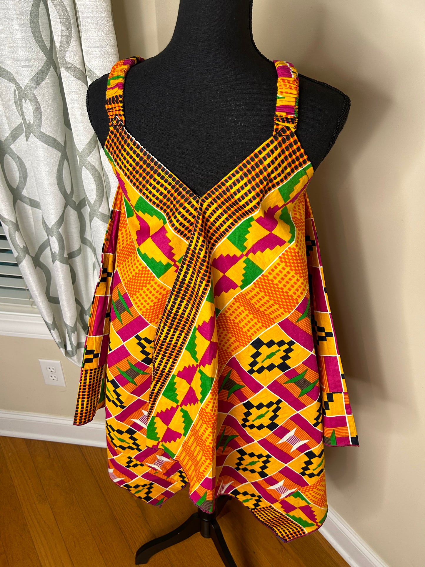 Ethnic Handmade Flare Bottom Shirt