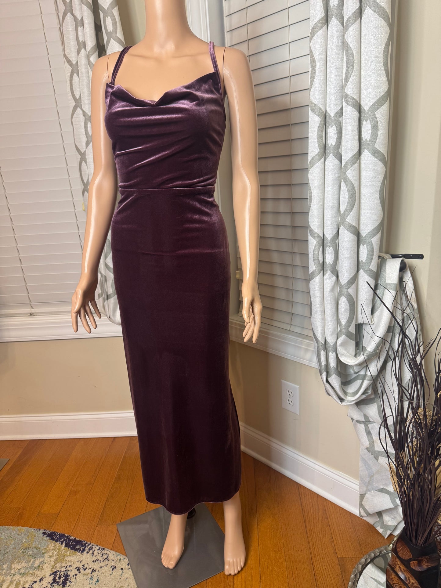 Taylor Velour Dress (Modern)