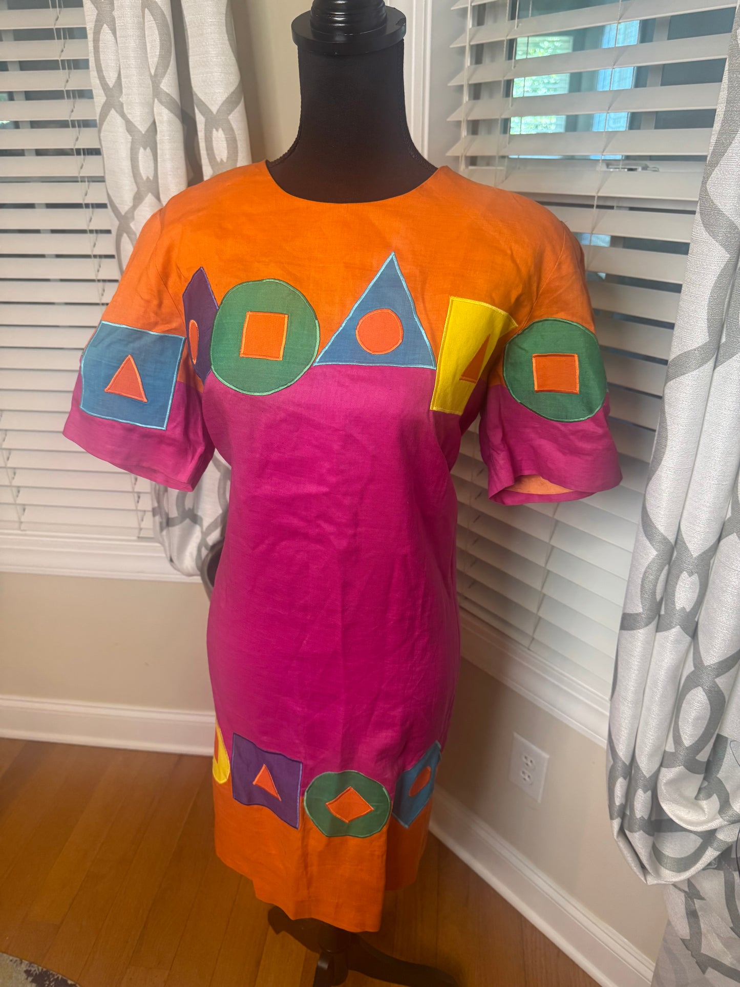 Deborah Laws Boutique Abstract Print Dress