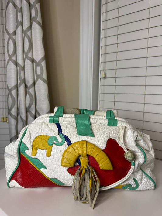 Vintage Elephant Purse