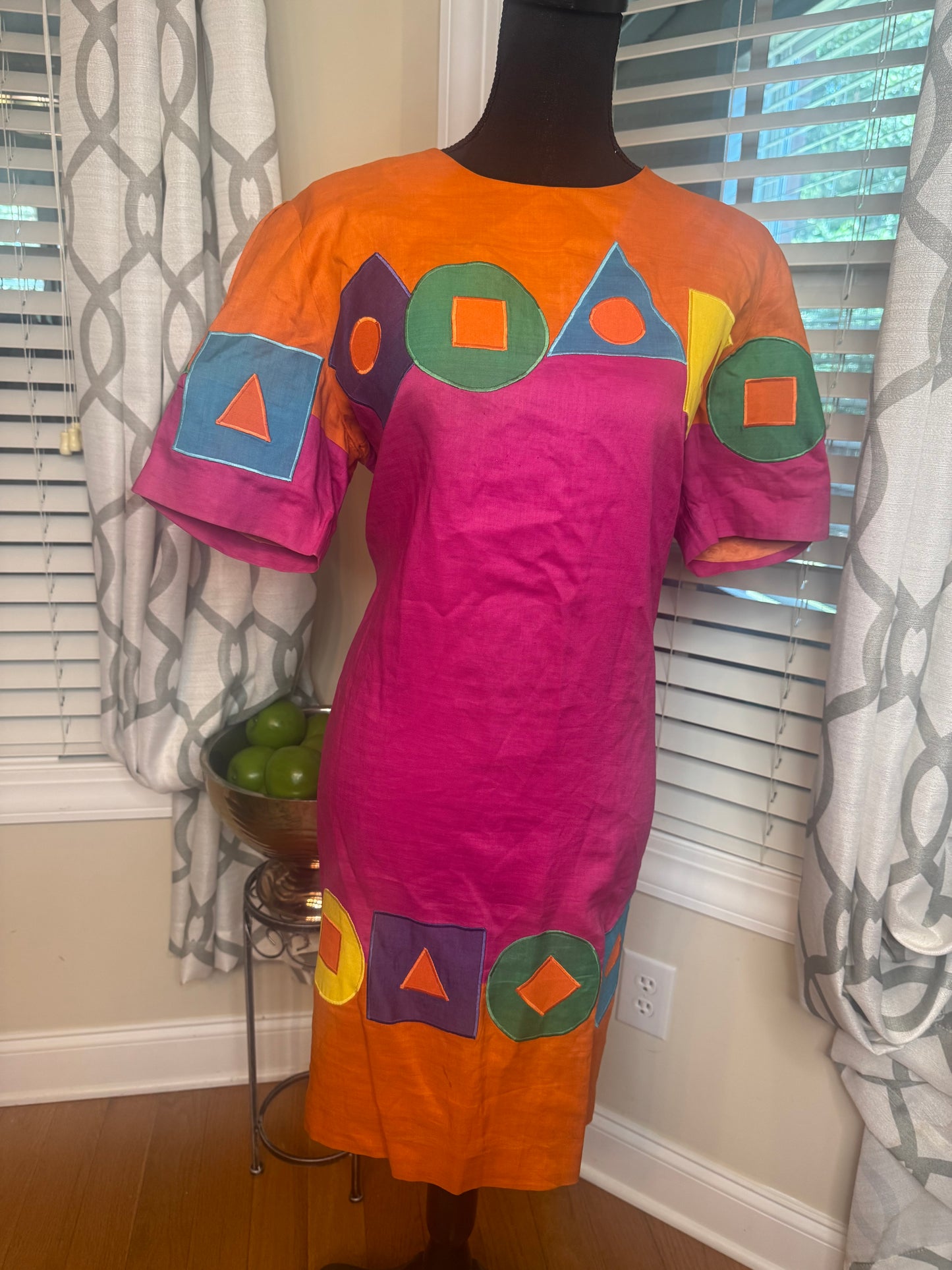 Deborah Laws Boutique Abstract Print Dress