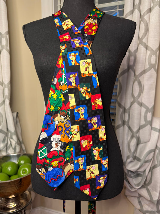 Looney Tune & Pooh Tie Bundle