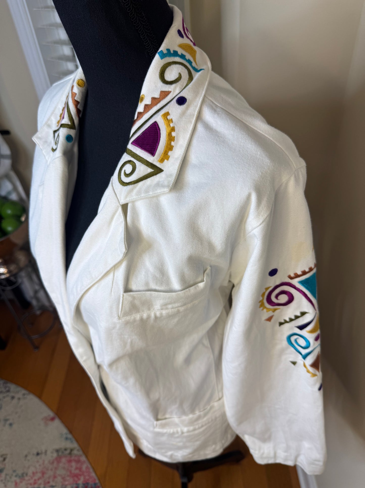 I.B. Diffusion Embroidered Blazer