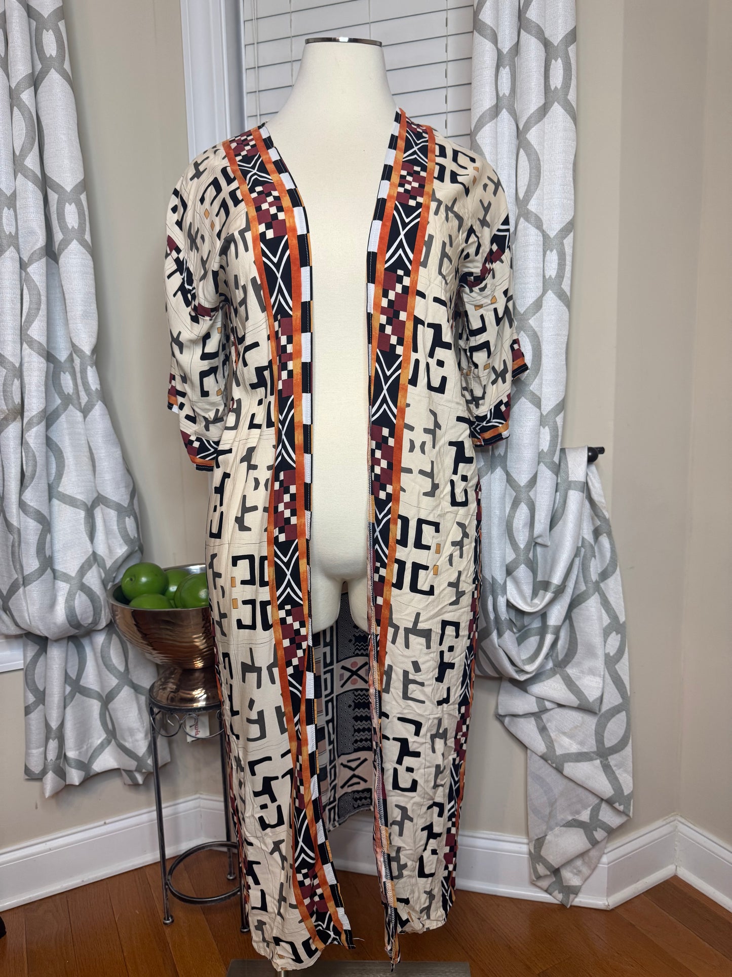 Open Duster with Belt (Modern)