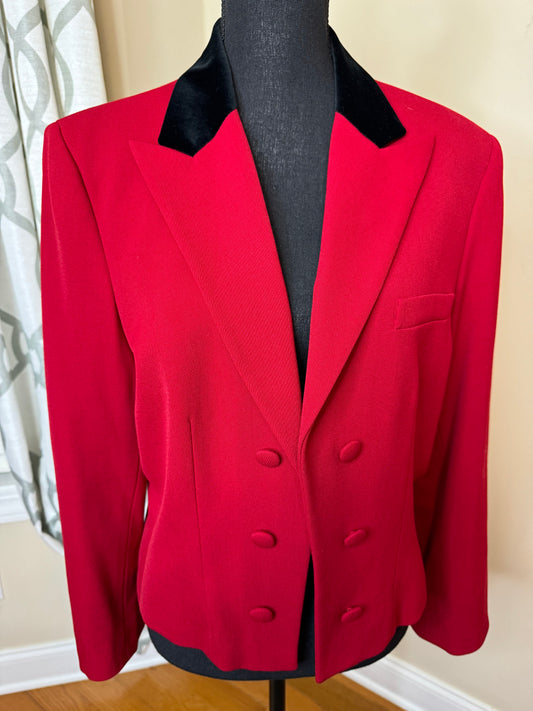 Ralph Lauren Open Cropped Blazer