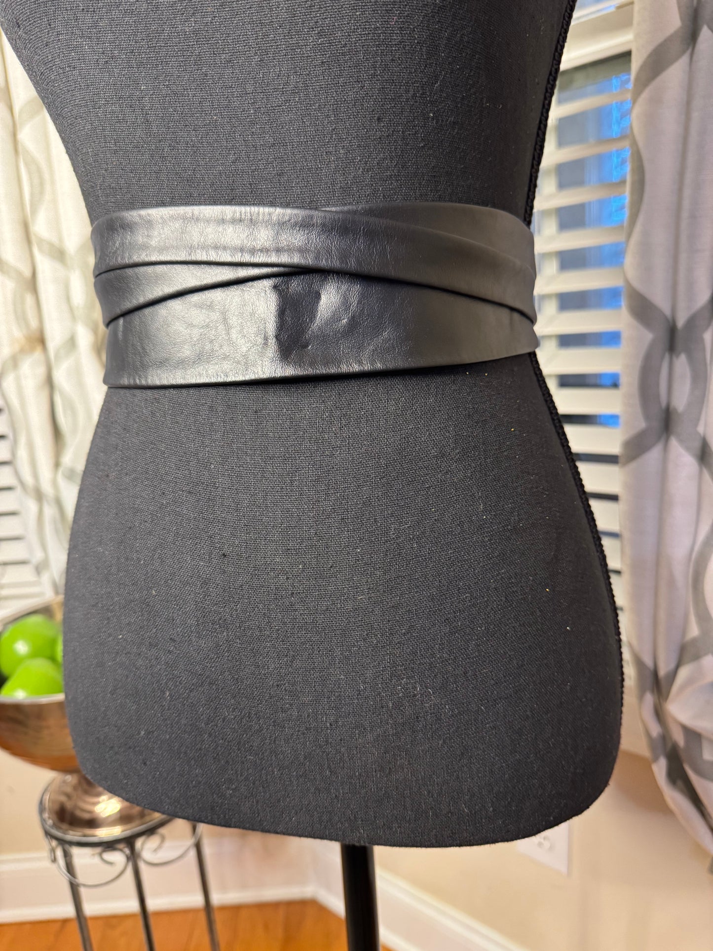 ADA Collections Genuine Leather Wrap Belt