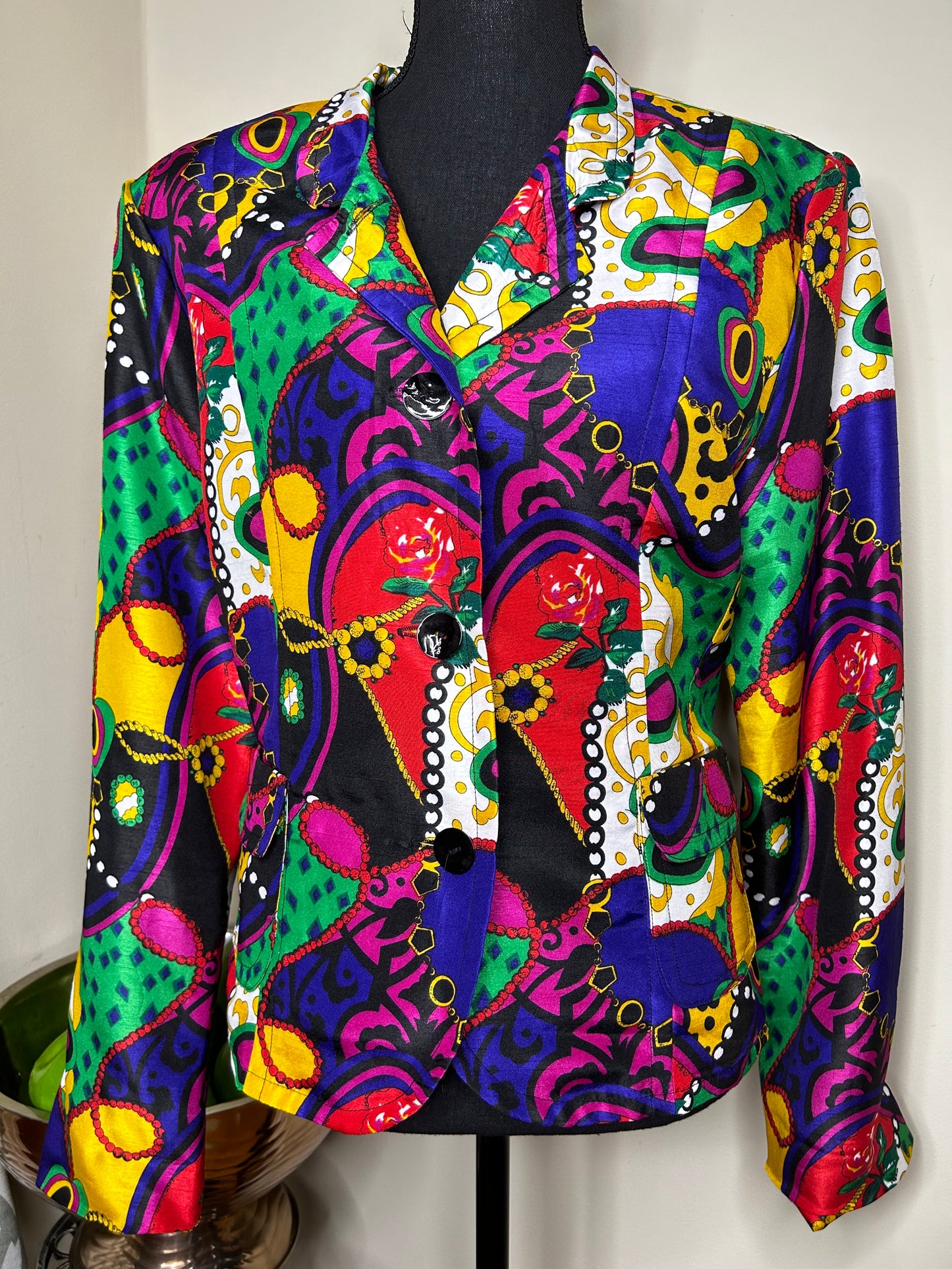 Joni B. Colorful Blazer