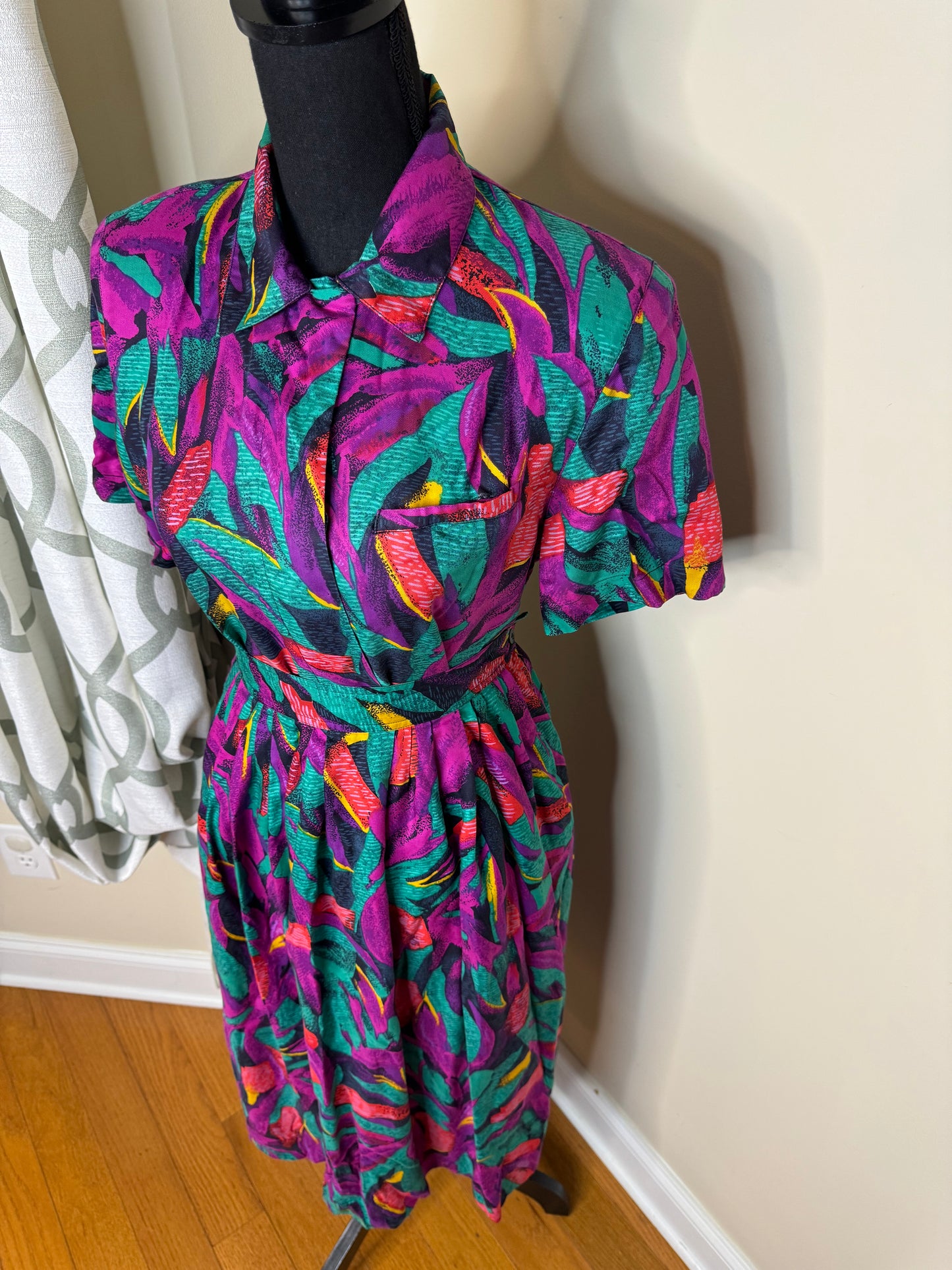 Rafaella Vintage 2-Piece Pleated Skirt Set