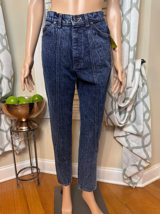 Vintage Lee Glacier Wash Rider Jeans with Zip Ankles NWT