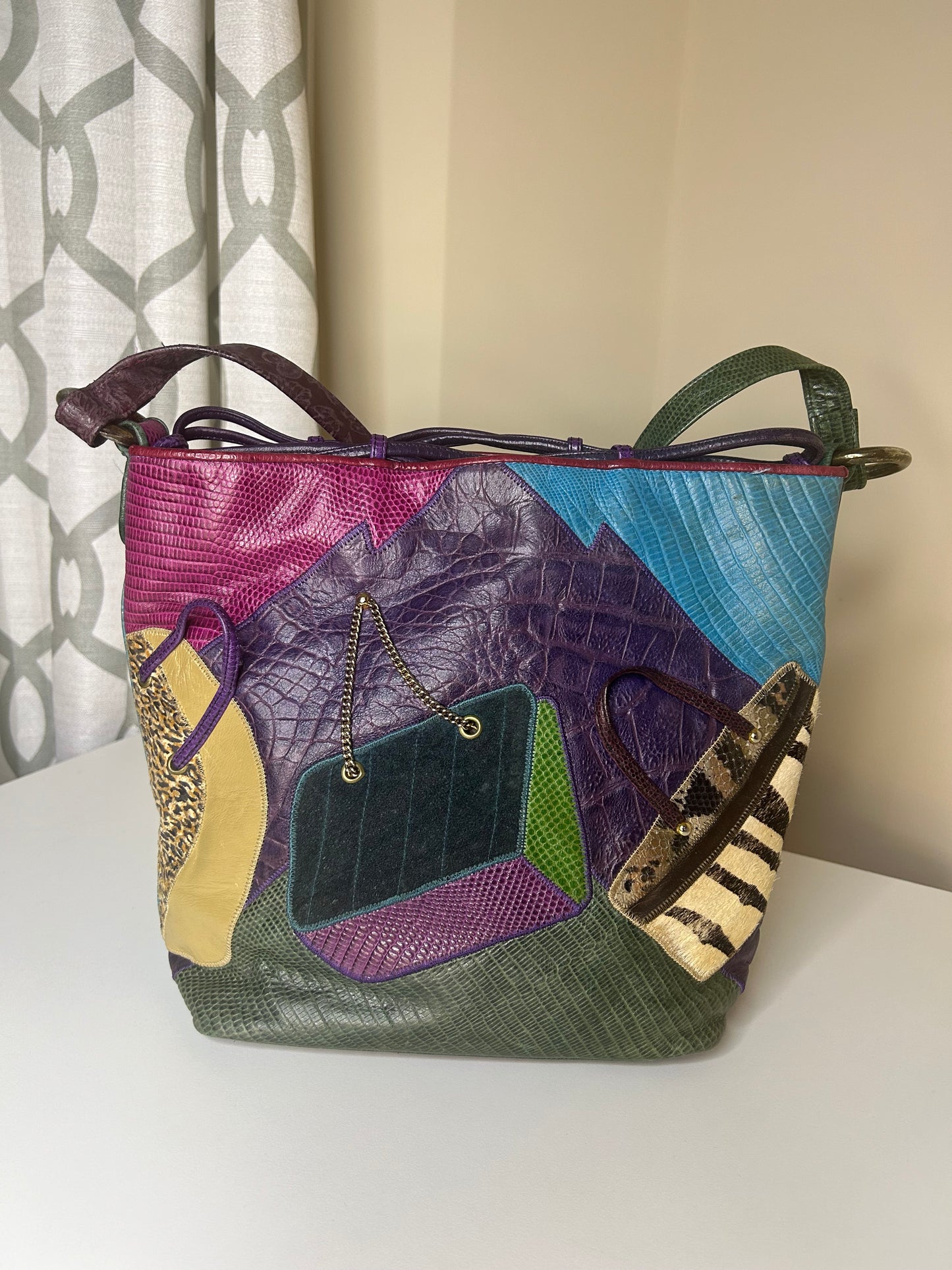 Vintage Sharif Purse Embroidered Handbag