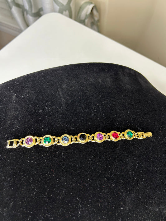 Multicolored Stone Bracelet