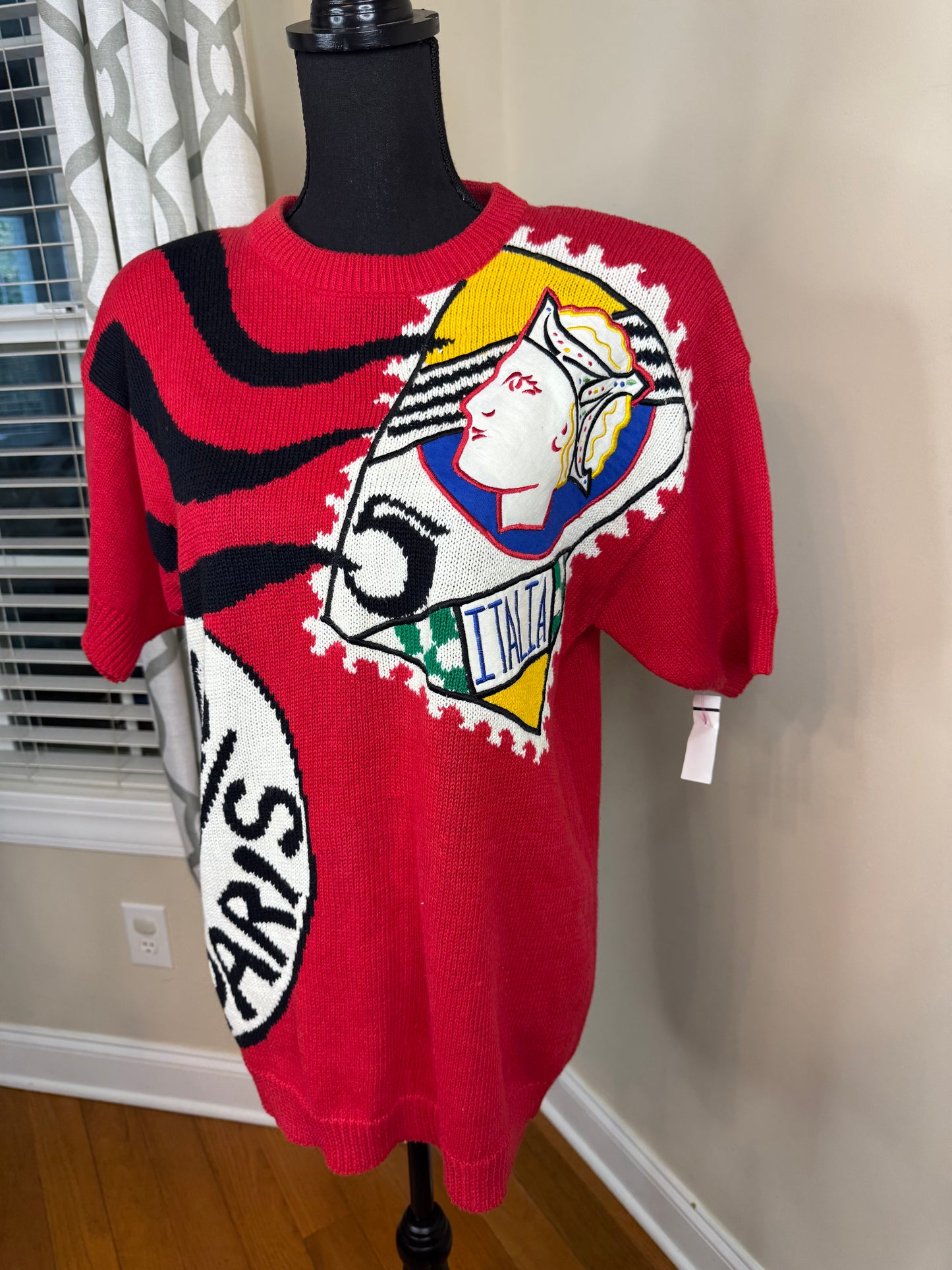 IB Diffusion Paris/Italia Sweater NWT