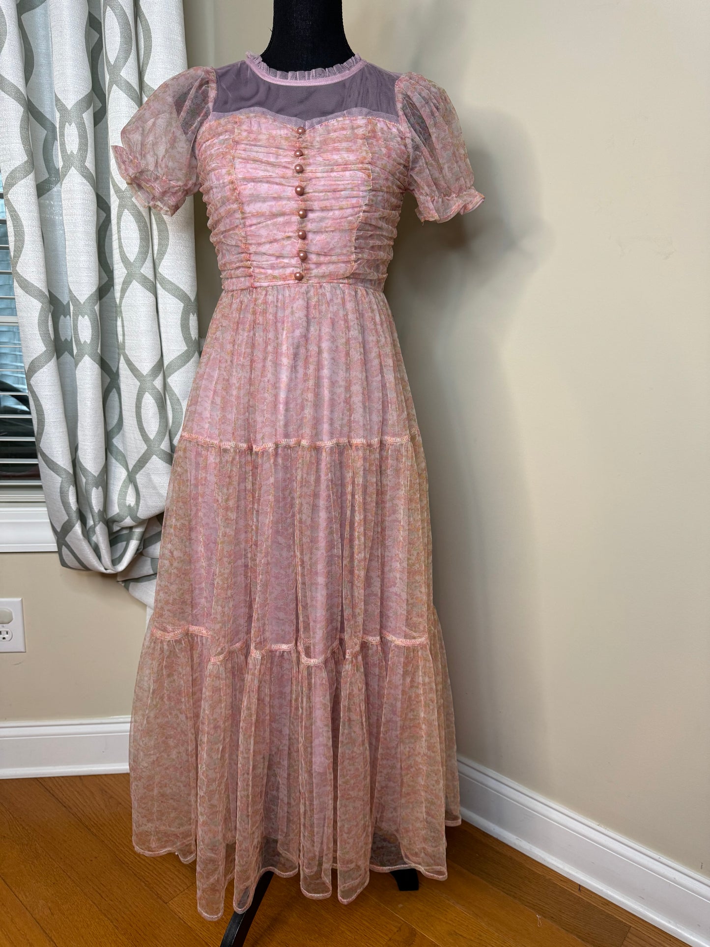 One & One Sheer Dress