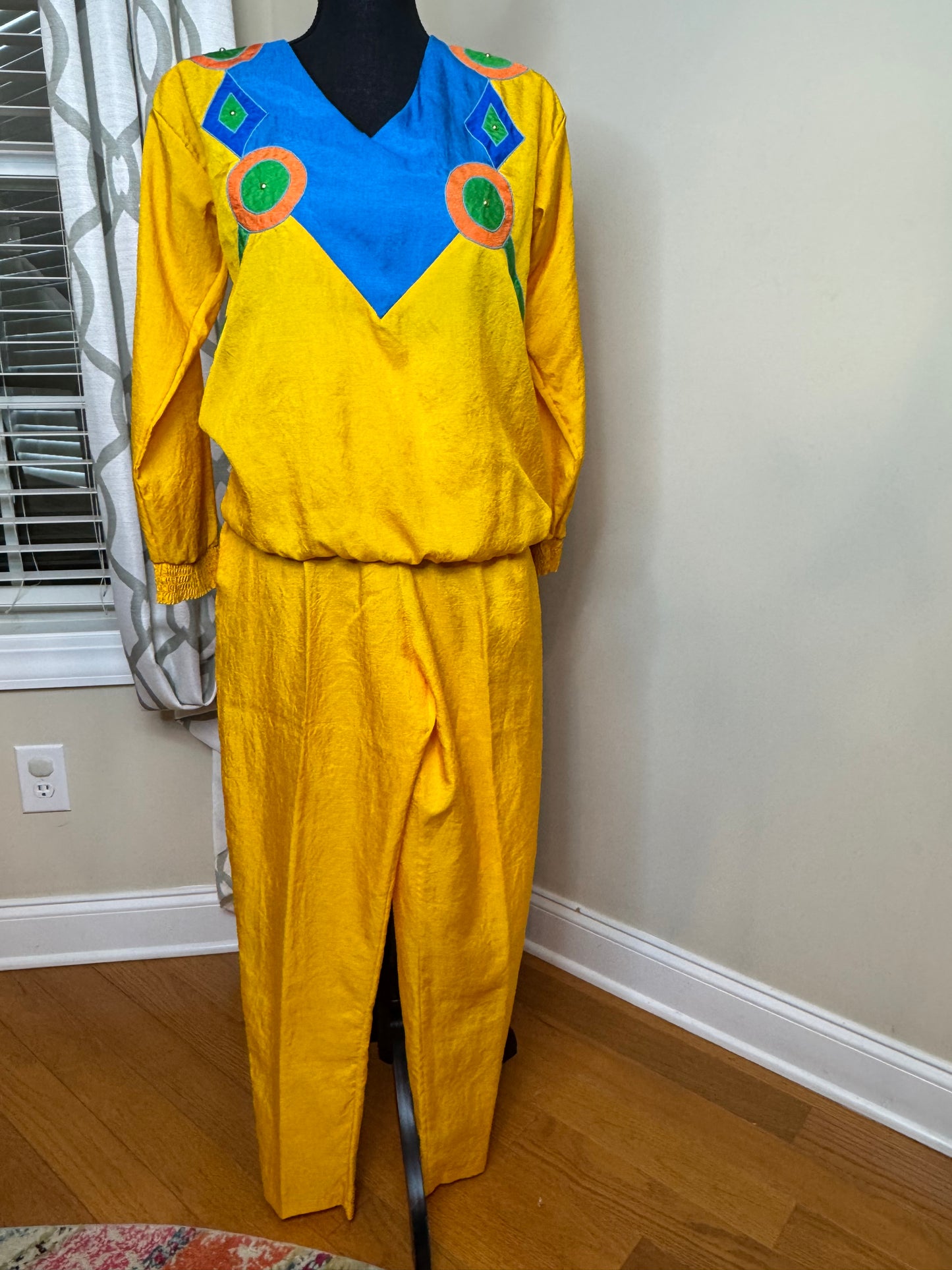 Vtg Cervelle 2-Piece Set (Yellow)