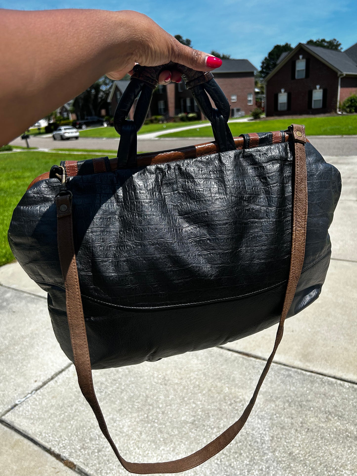 Vintage 80s Doctor Bag