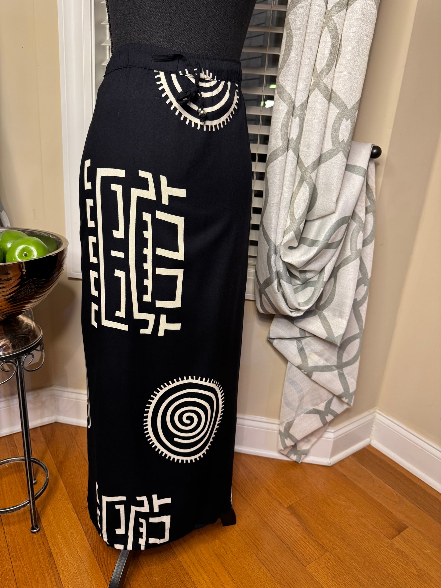 Ashro Ethnic Print Skirt