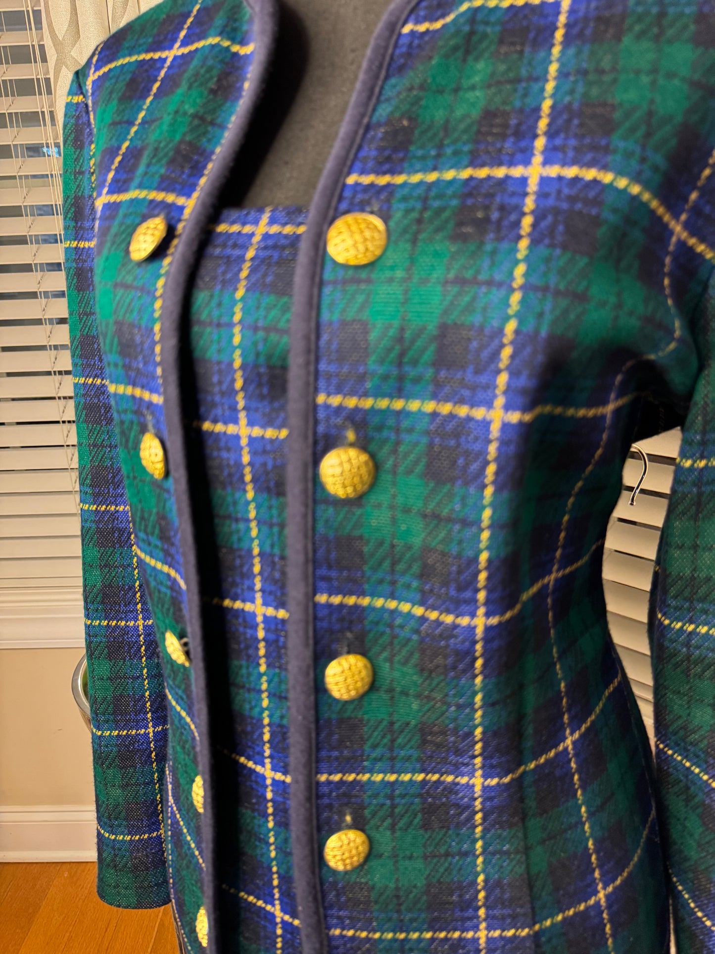 Vtg Leslie Fay Blazer