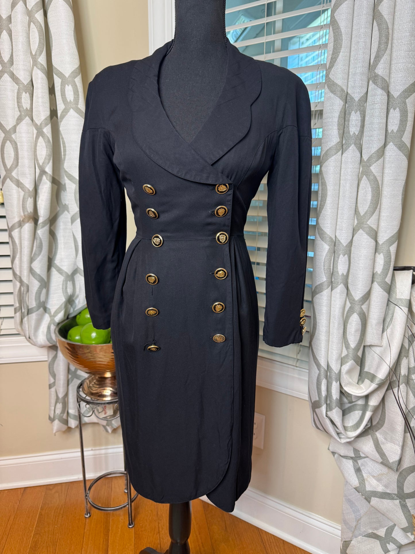 Papell Boutique Vintage Blazer Dress