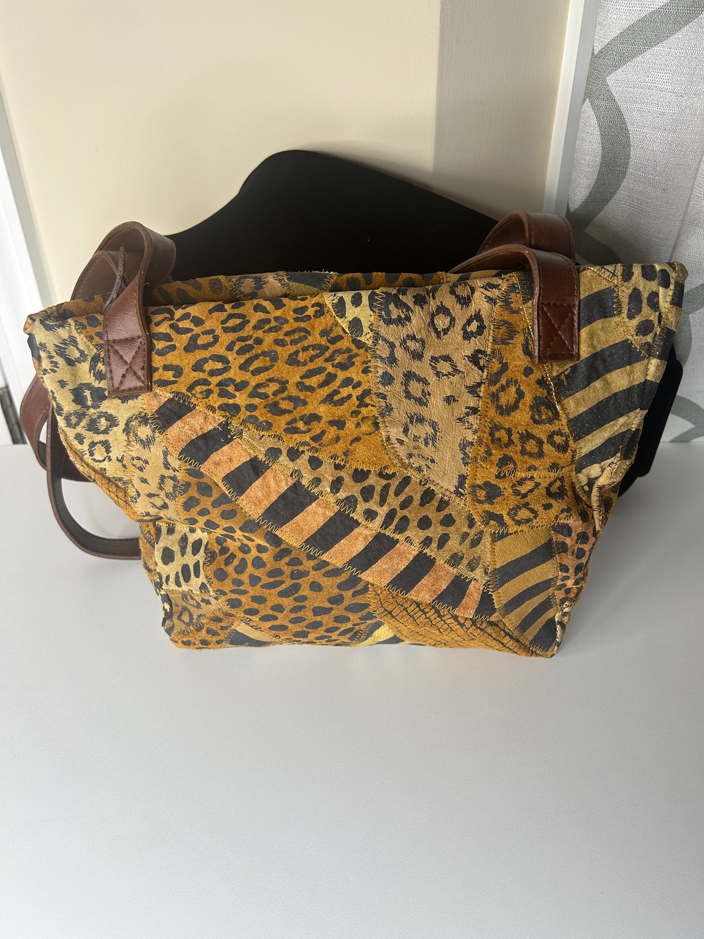 VIVA Animal Print Handbag