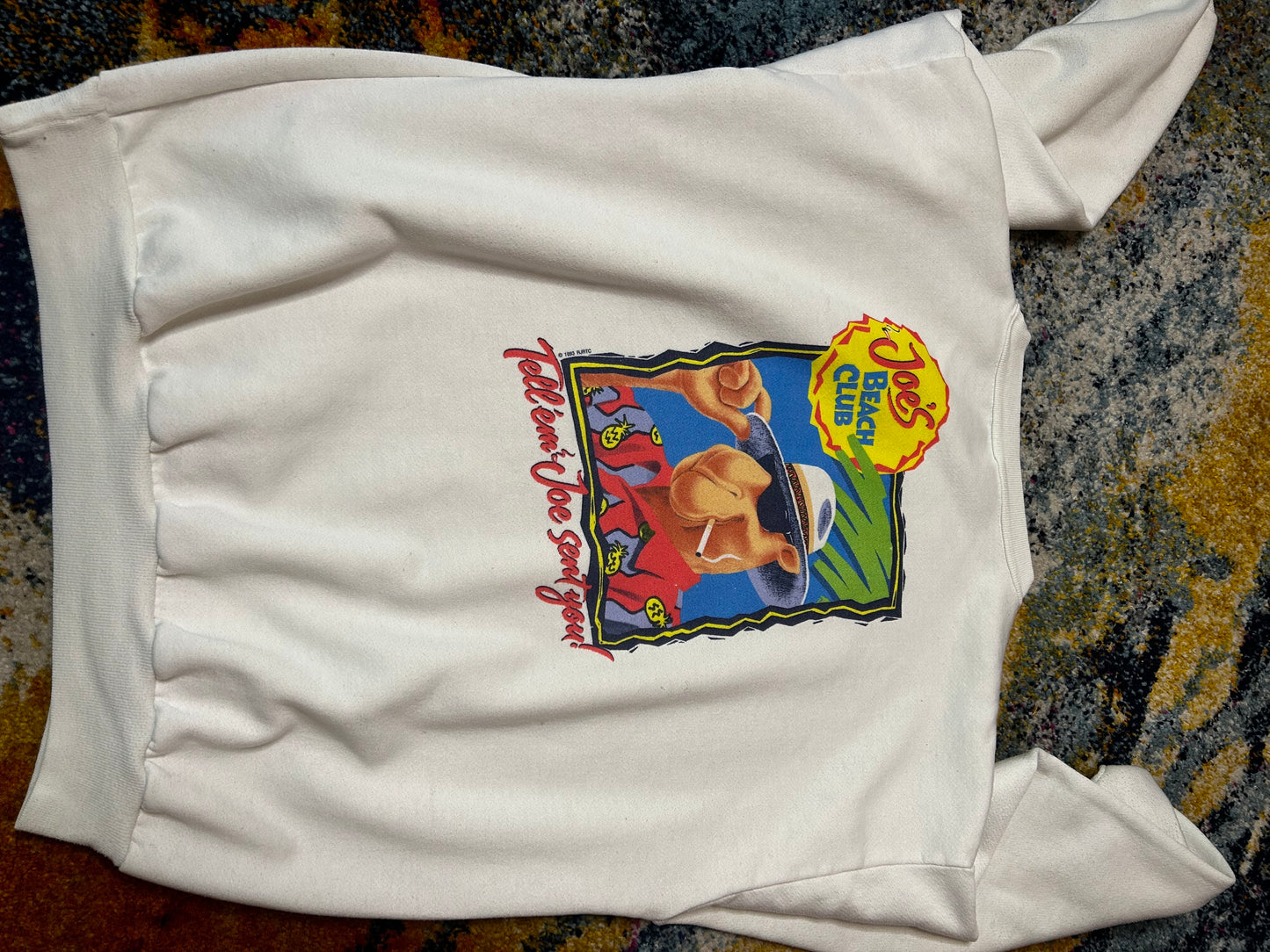 Vintage 1993 Joe Camel "Tell'em Joe Sent You!" Crewneck