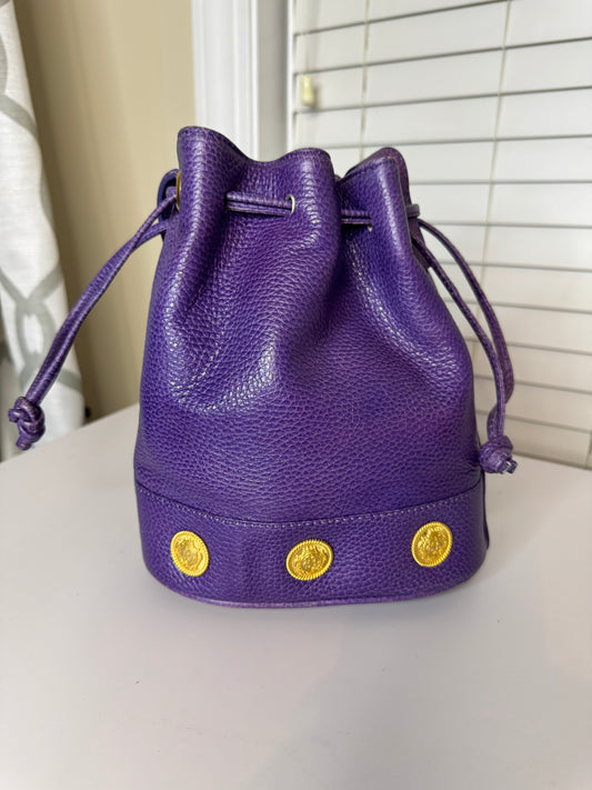 J.H. Collections Drawstring Bucket Bag