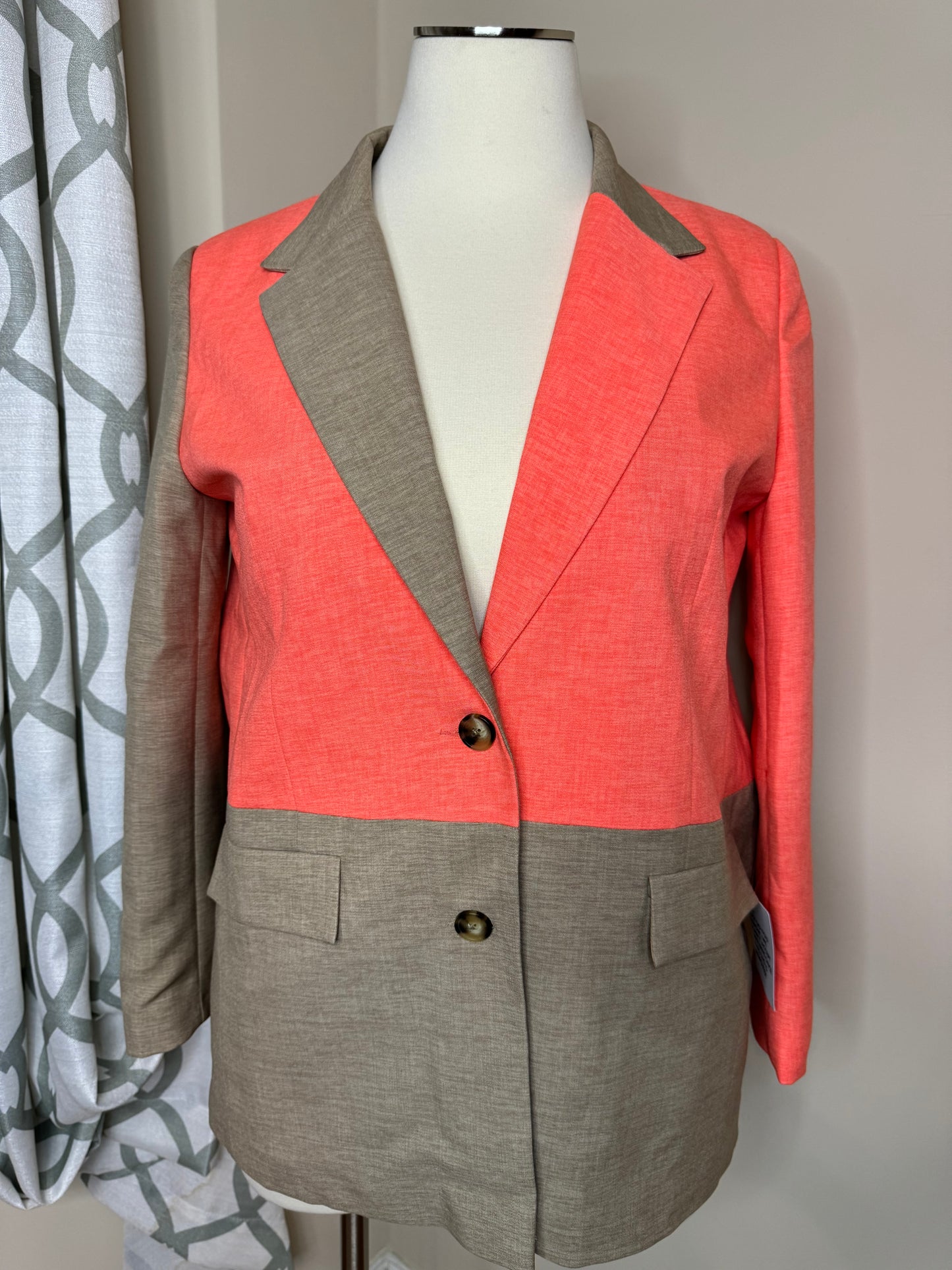 ASOS Design 2-Tone Unisex Oversized Blazer (NWT)