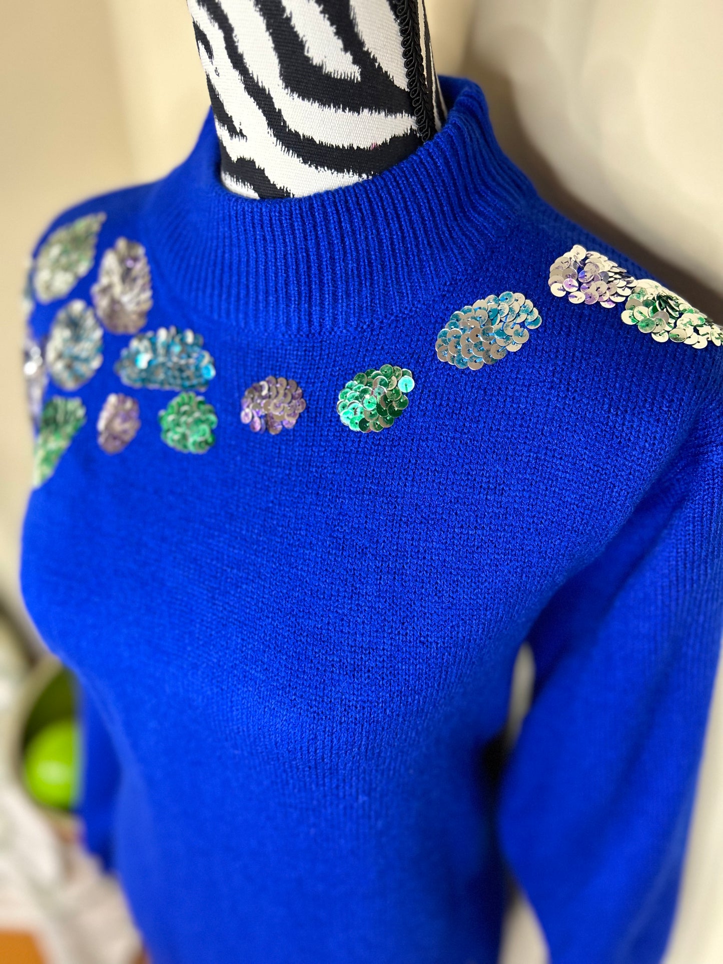 Vintage Dorian Sequin Print