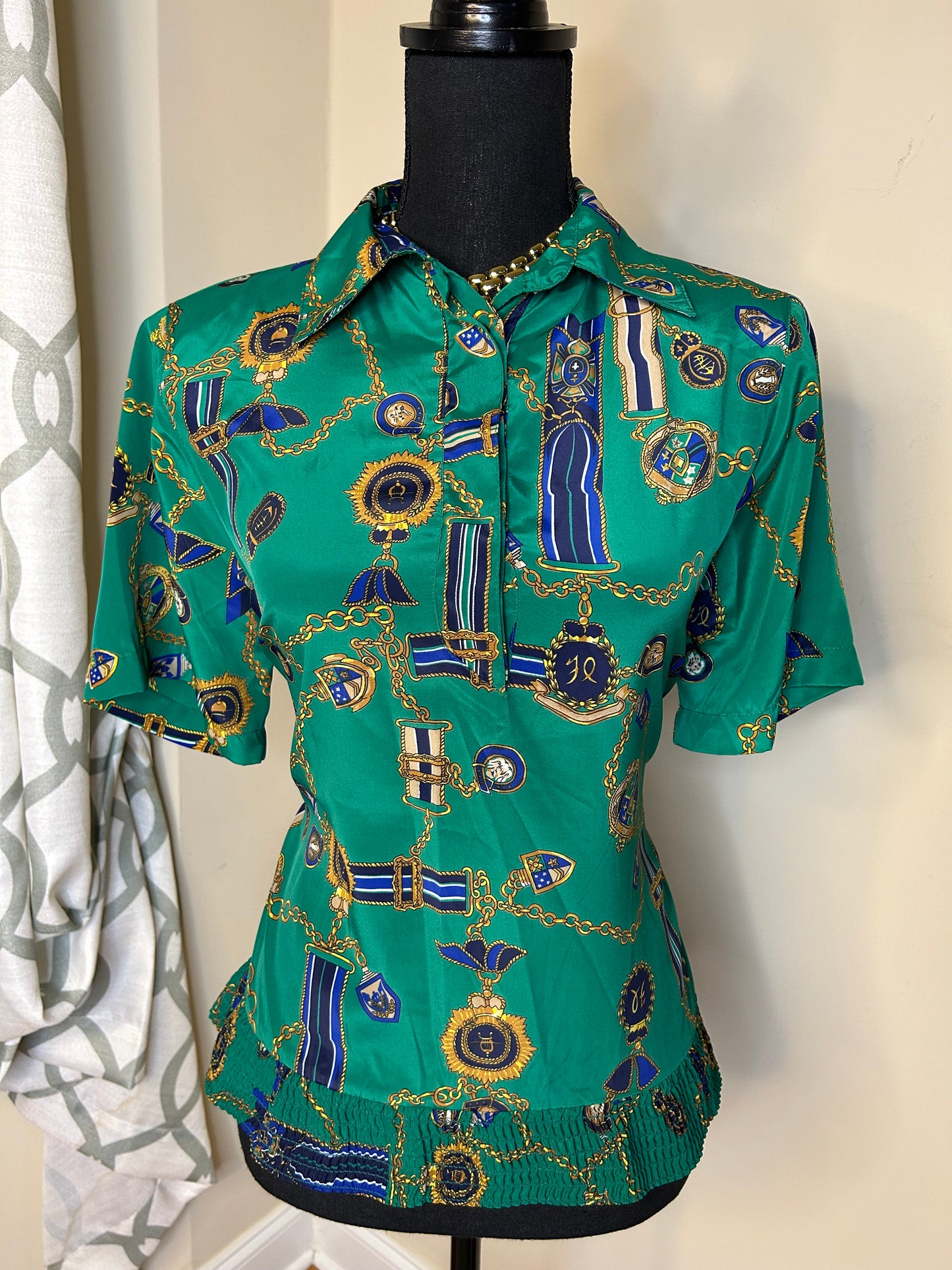 Alfred Dunner Nautical Blouse