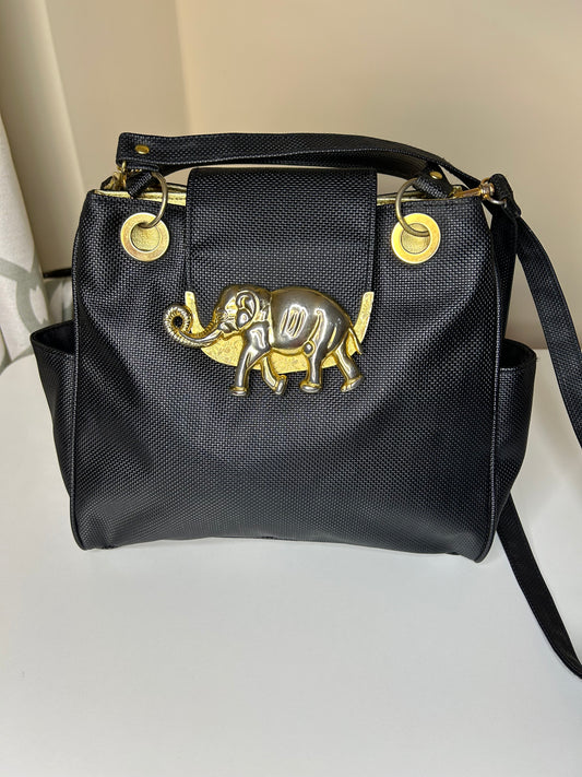 Tango Elephant Embossed Handbag