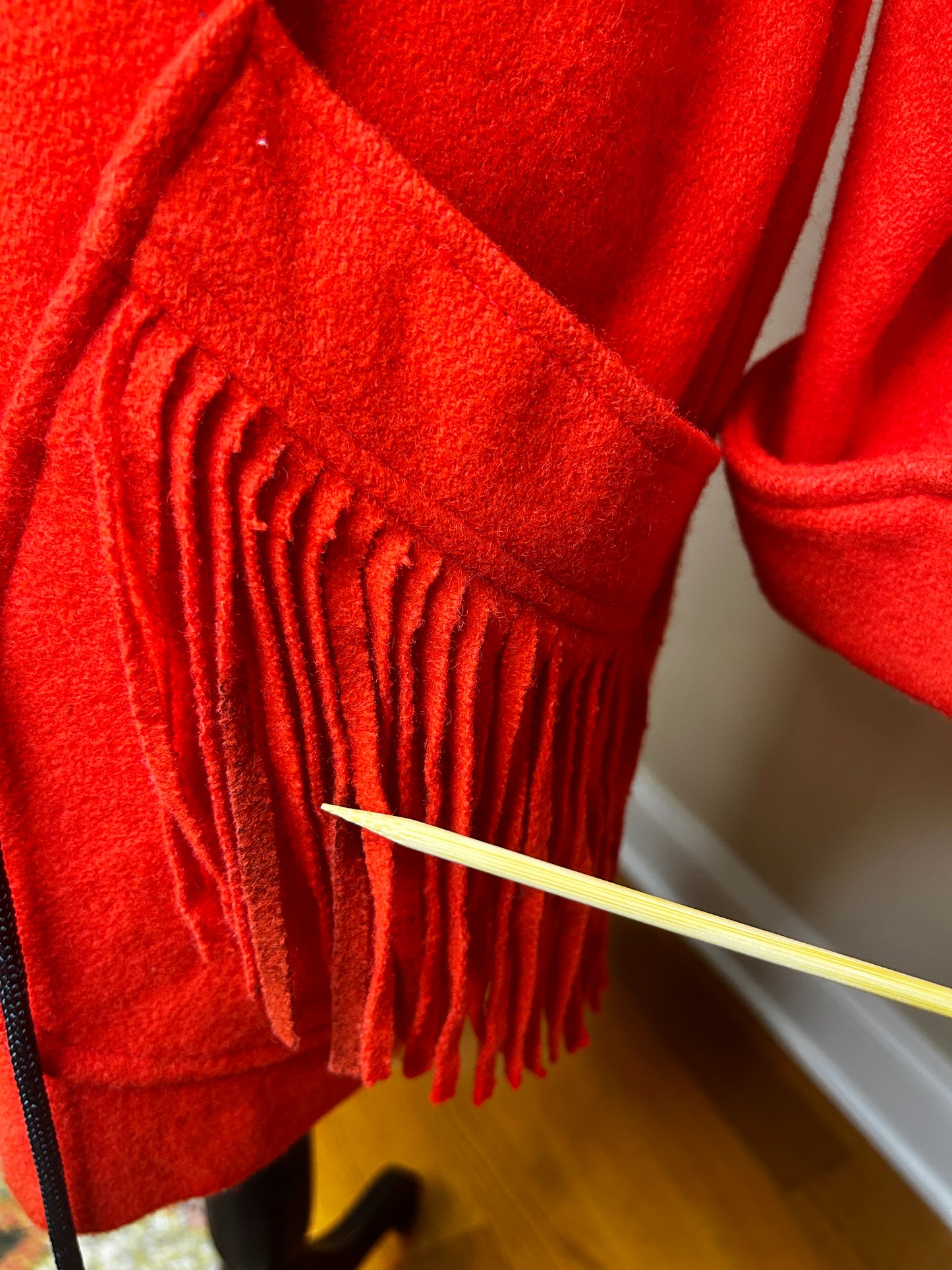 Otello Pelle Fringed Jacket