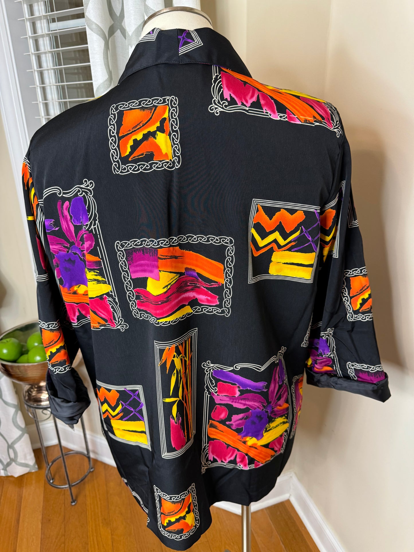 Brownstone Studio 1980s Vintage Abstract Blazer Plus Size (NWT)