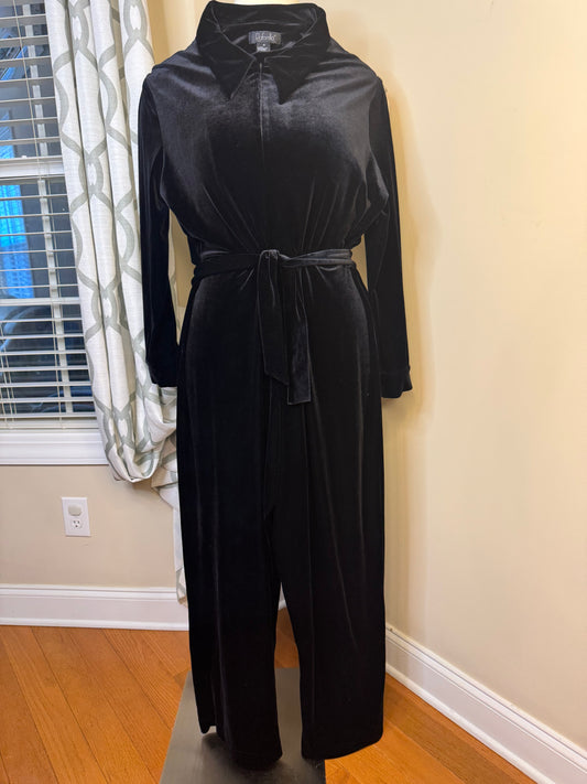 Rafaela Velour Romper