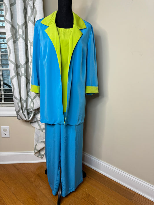 Roaman Misses 3-Piece Pant Set