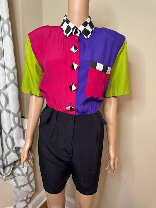 VTG Kitty Brand Romper