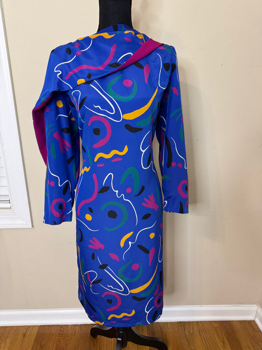 Kohler Multicolored Vtg Dress
