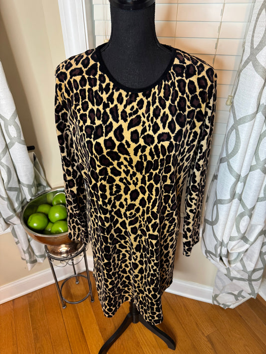 Carol Little Animal Print Dress