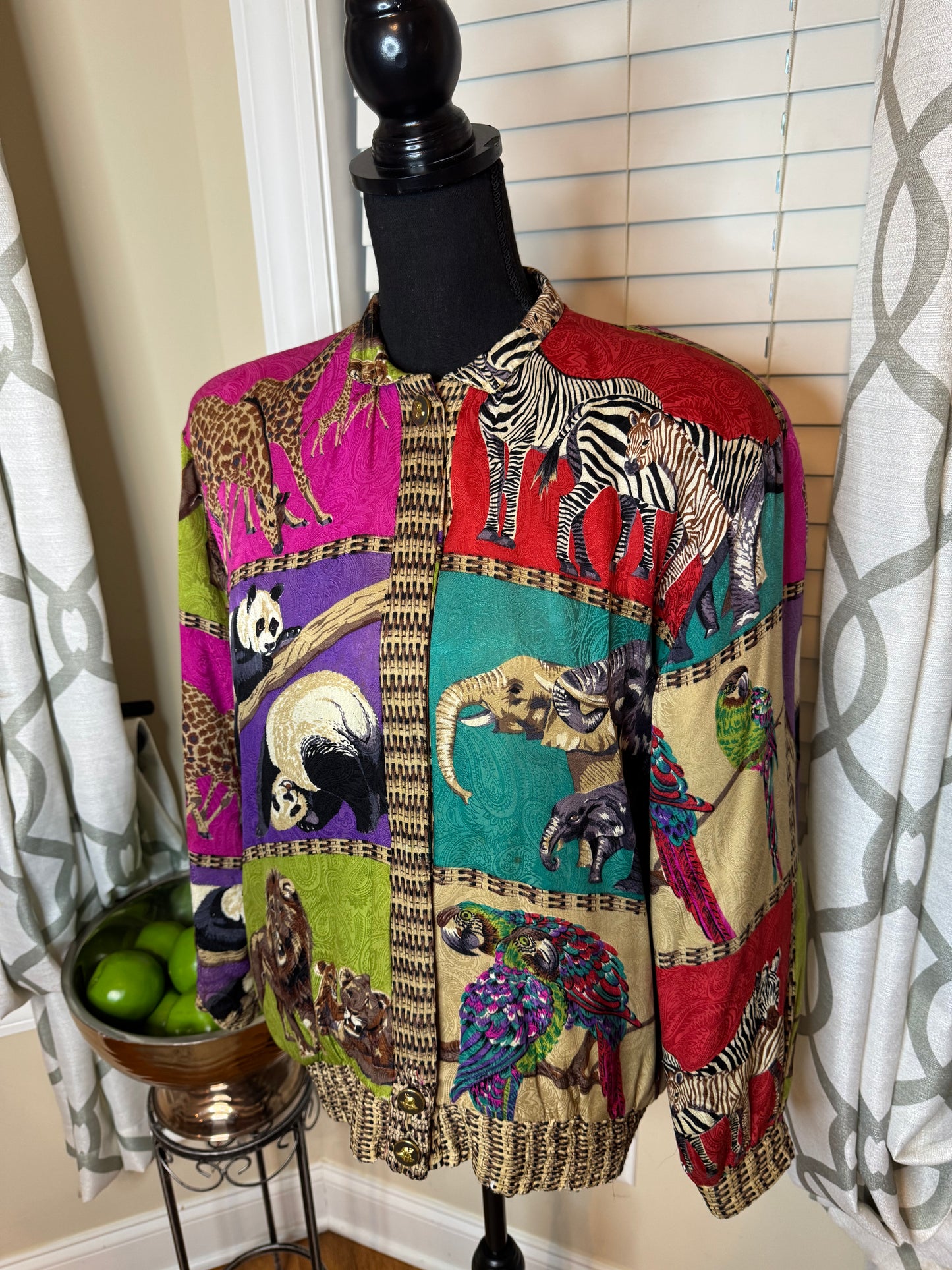 Animal Kingdom Vintage Bomber ￼