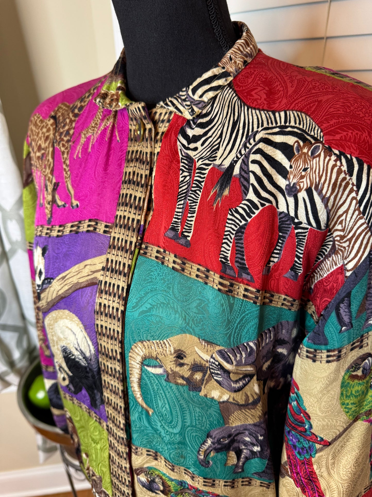 Animal Kingdom Vintage Bomber ￼