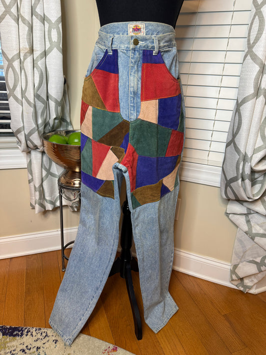 Vintage Patchwork Jeans