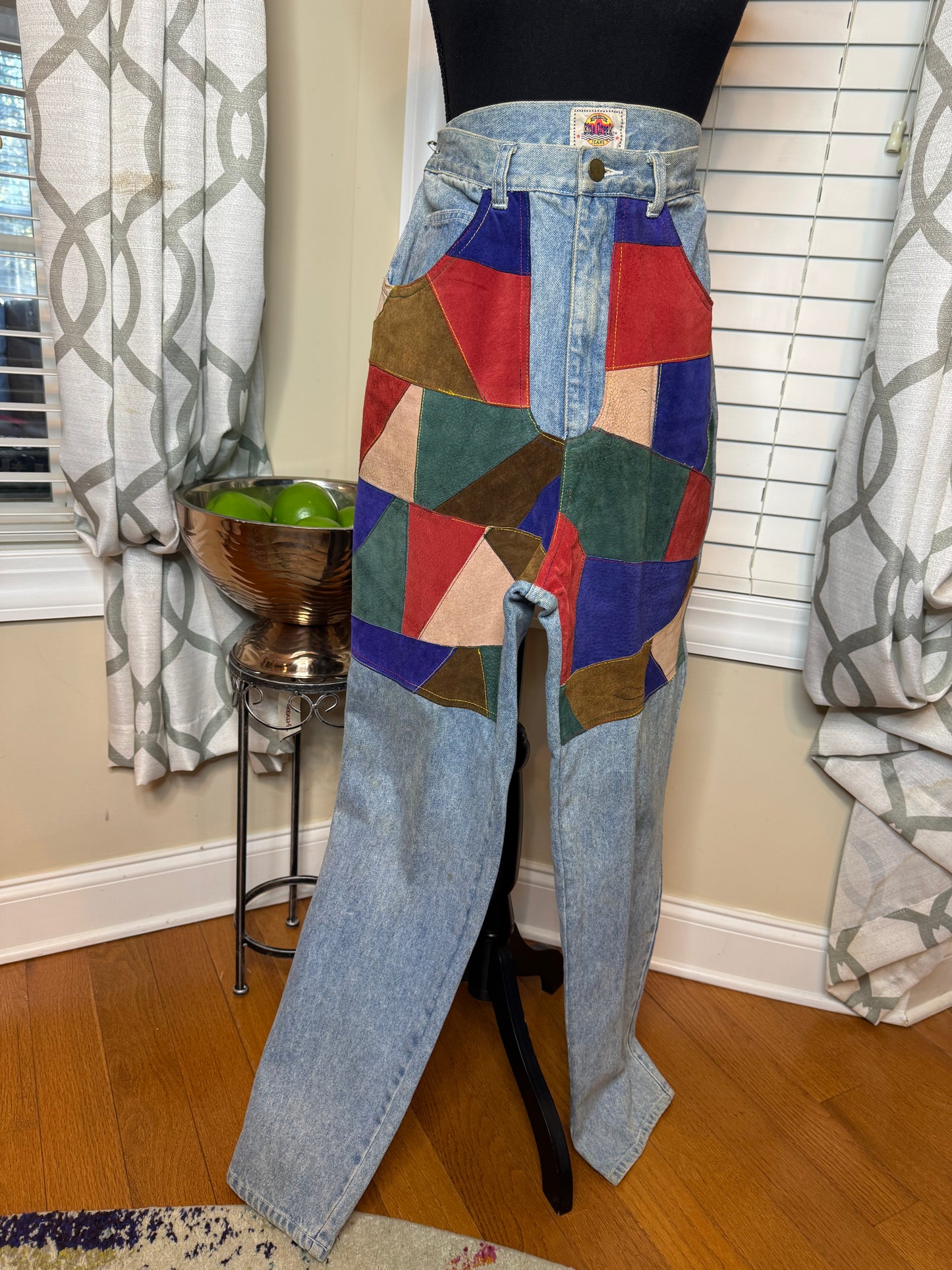 Vintage Patchwork Jeans