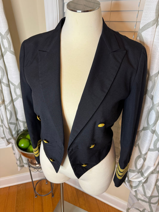 Davis Clothing Co. 2-Piece Military Blazer Pant Set