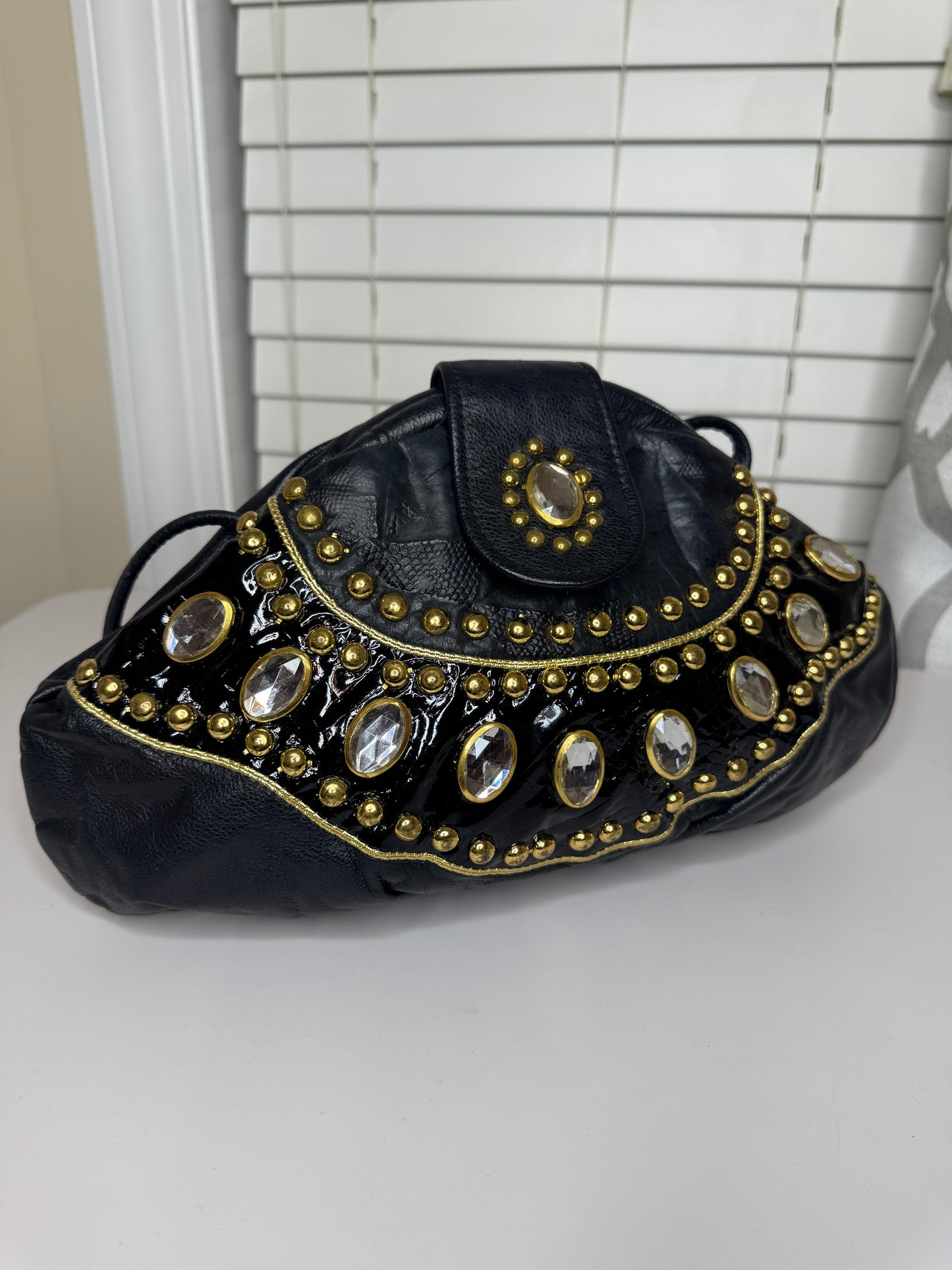 Paul Joseph Bejeweled Handbag