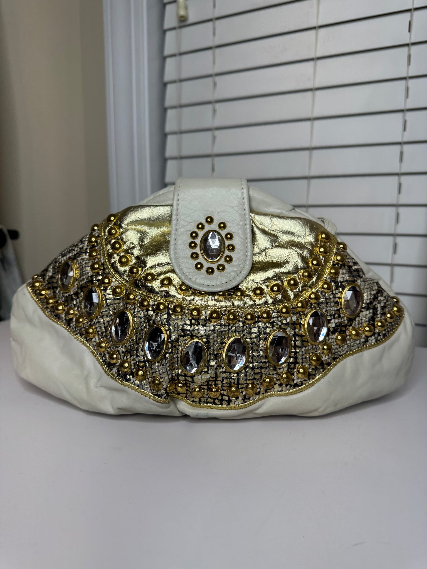 Paul Joseph Bejeweled Handbag