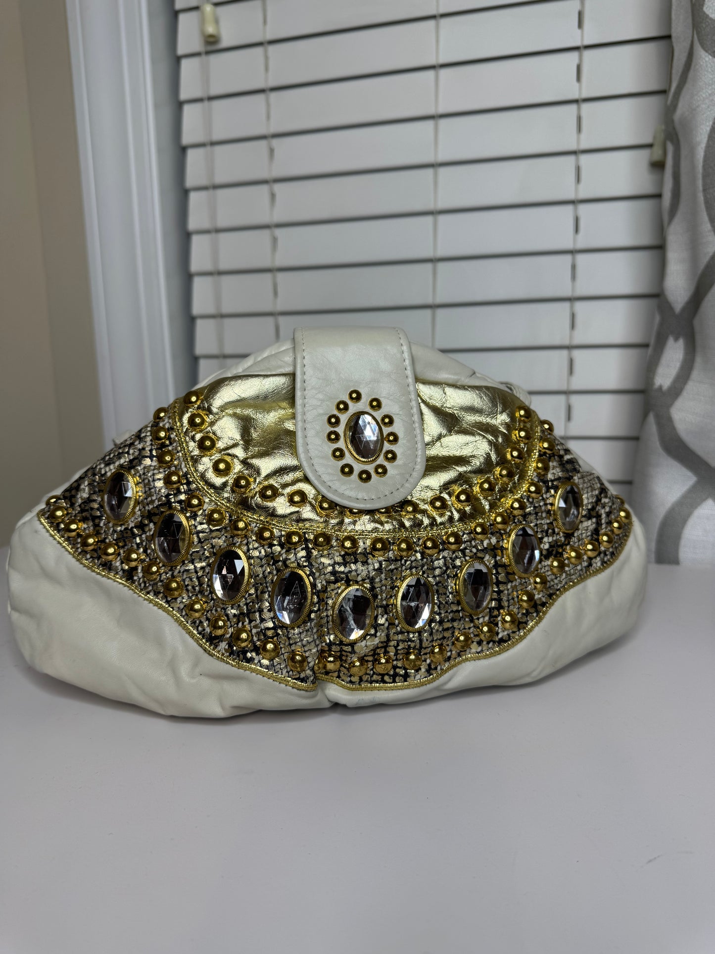 Paul Joseph Bejeweled Handbag