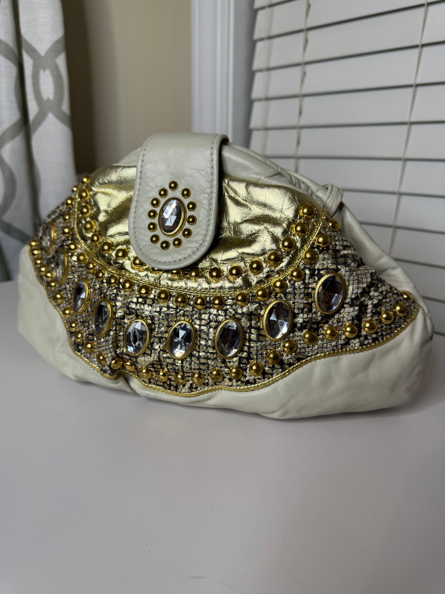 Paul Joseph Bejeweled Handbag
