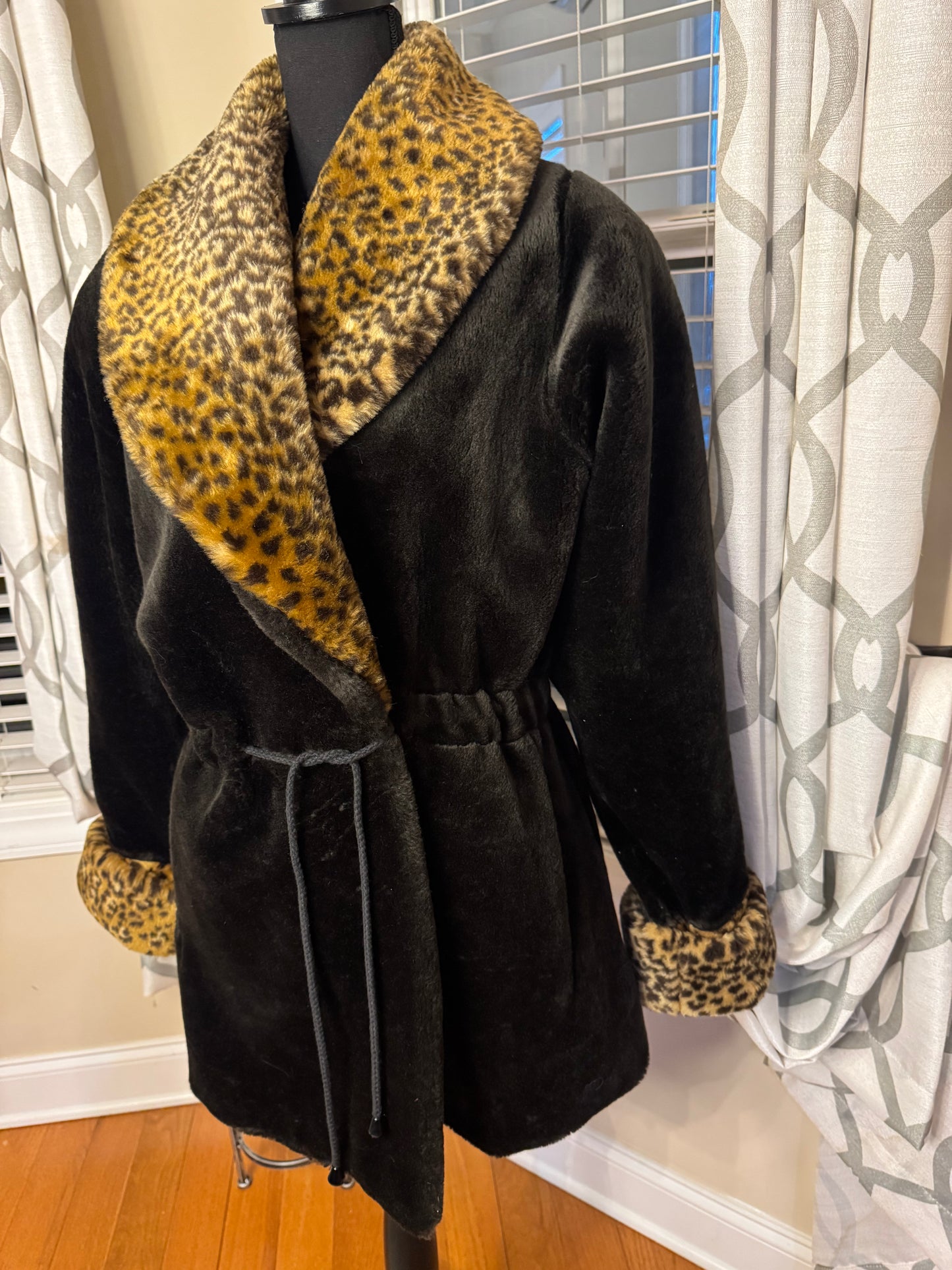 Monterey Fashions Vintage Faux Fur Coat