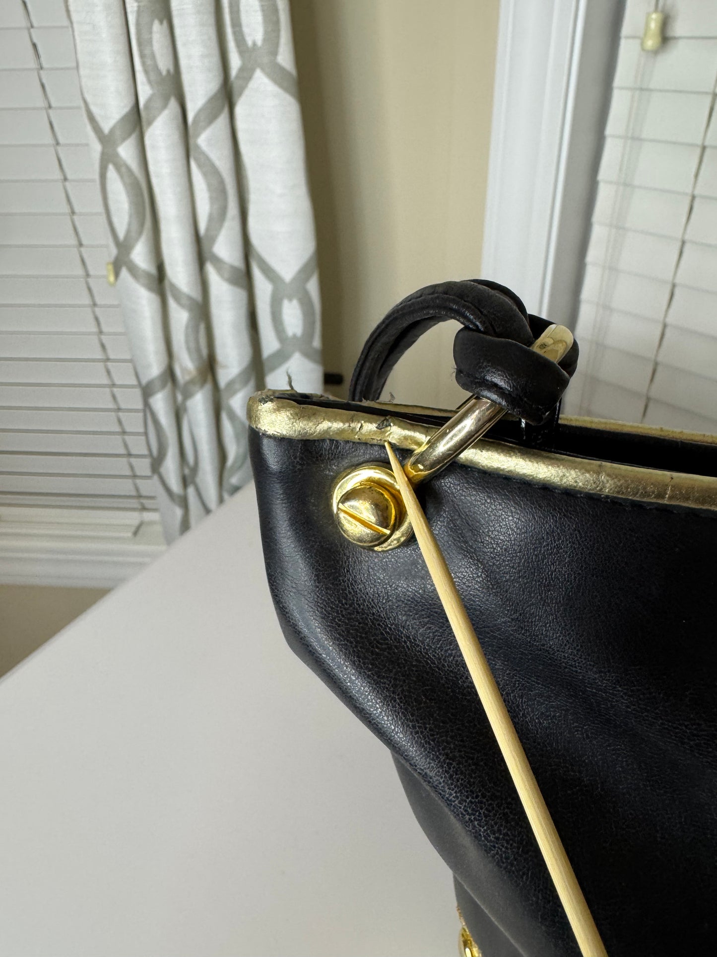 80s Bejeweled Handbag (Flawed)