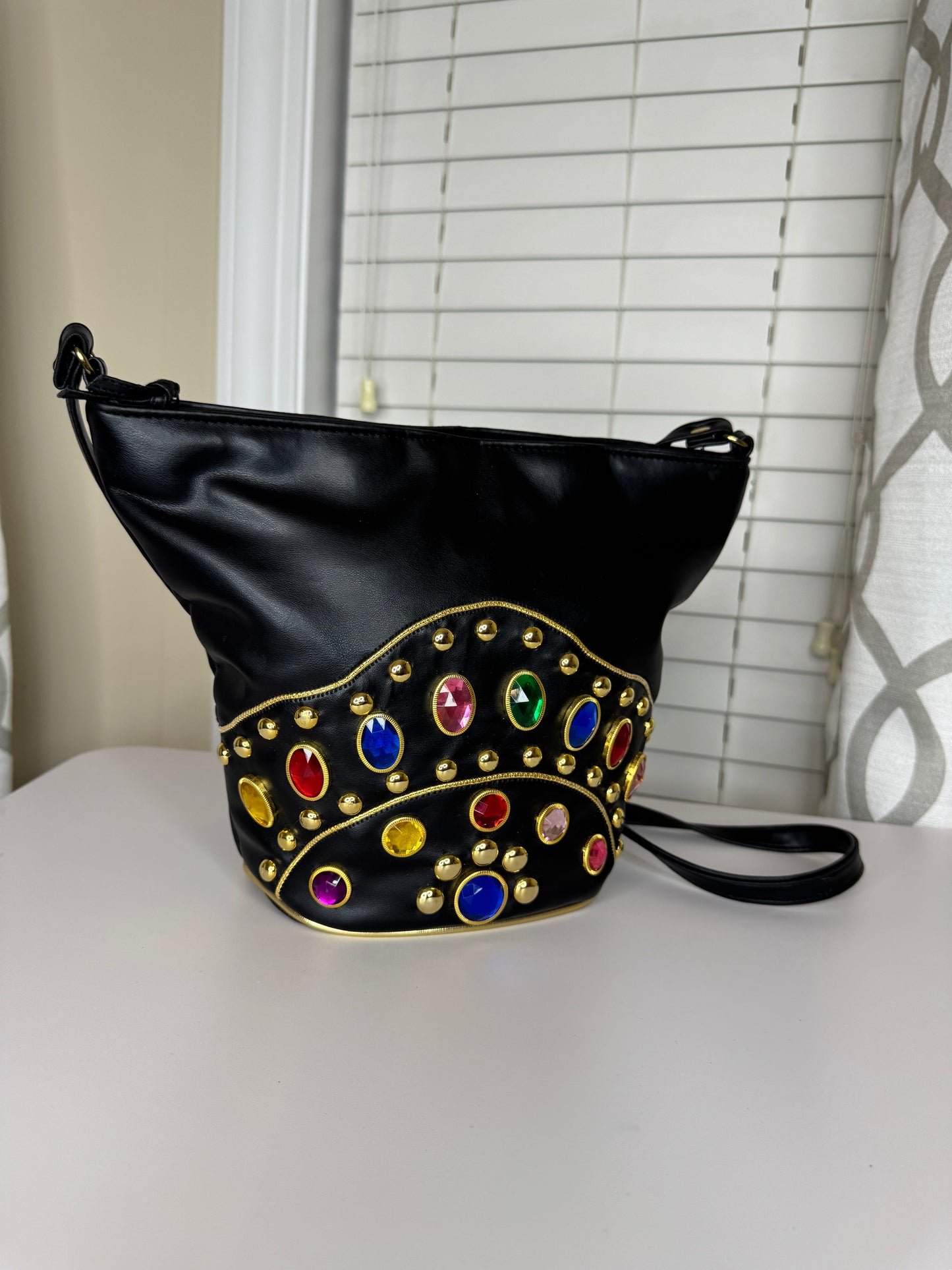 80s Bejeweled Handbag